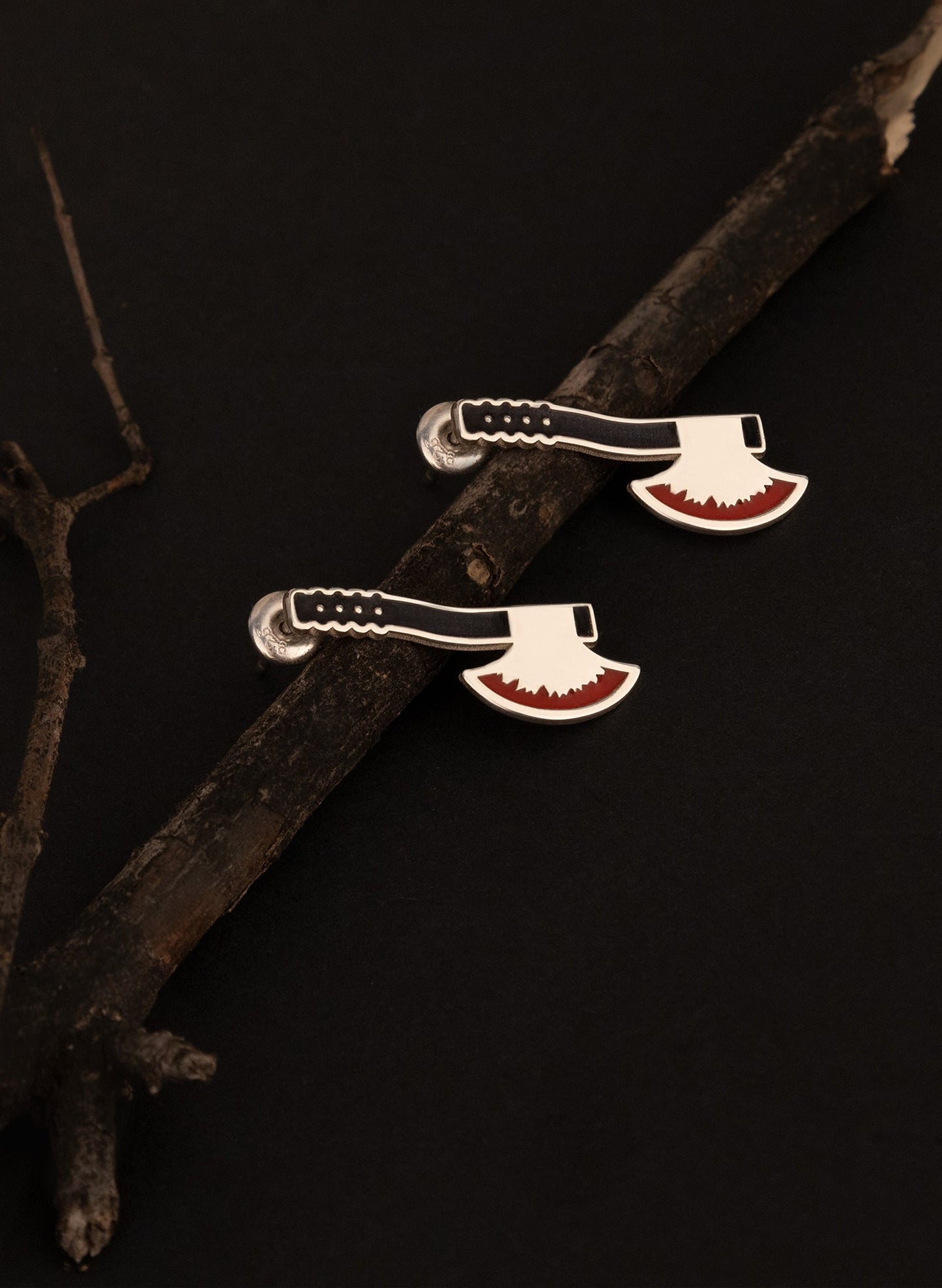 Knife Earrings - Bloody Ax Earrings - Cleaver Earrings - Halloween Jewelry