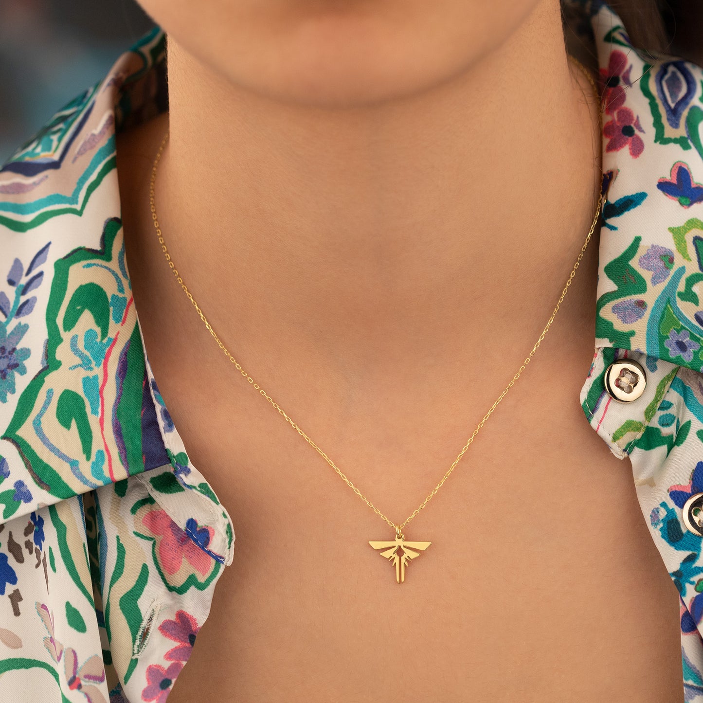 Firefly Necklace - Firefly Pendant - Gamer Necklace - Movie Pendant - Gamer Gift