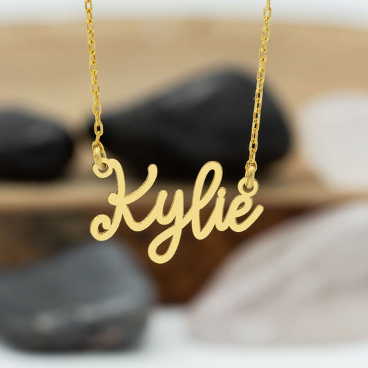925 Sterling Silver Personalized Dainty Name Necklace