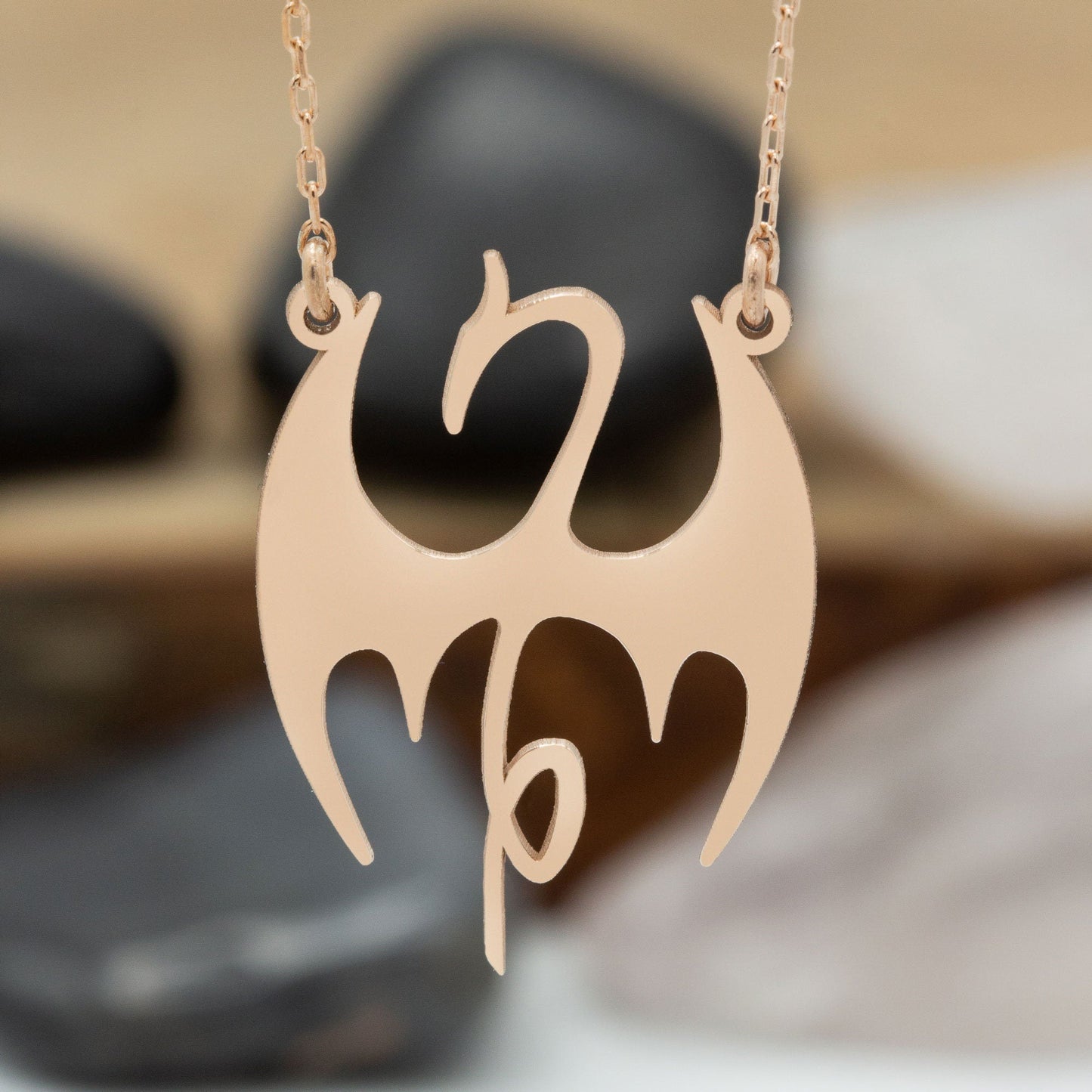 925 Sterling Silver Iron Fist Logo Necklace