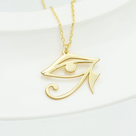 925 Sterling Silver The Eye of Ra Necklace