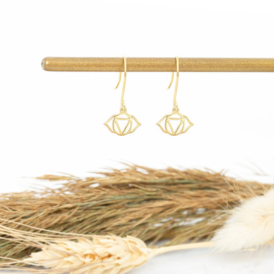 925 Sterling Silver Third Eye Chakra Earring