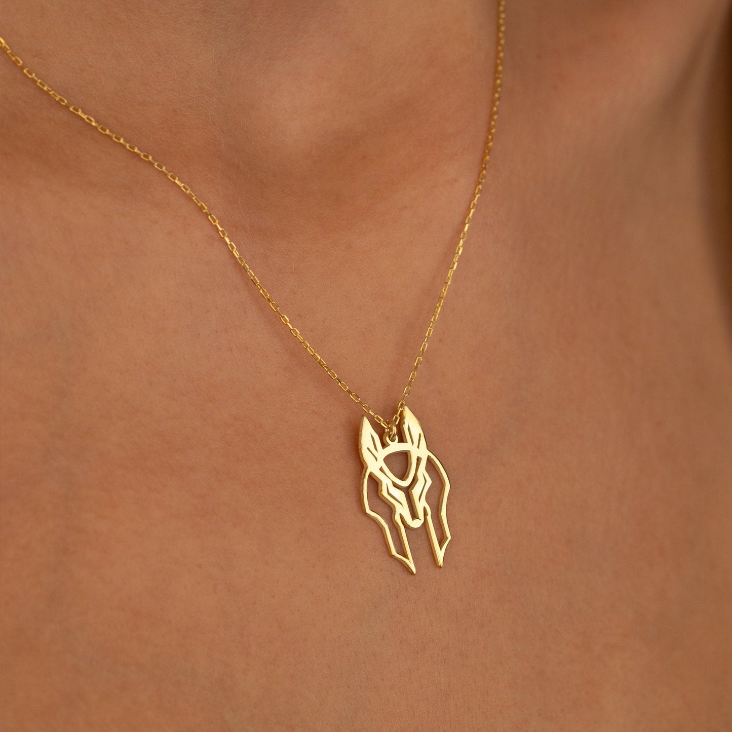 925 Sterling Silver Egypt Jewelry Anubis Necklace