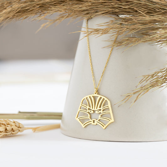 925 Sterling Silver Egypt Jewelry Pharaoh Necklace