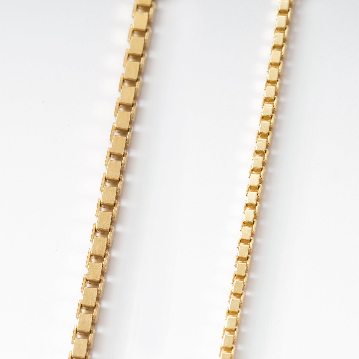 925 Sterling Silver 1mm/1.5mm Box Chain Necklace