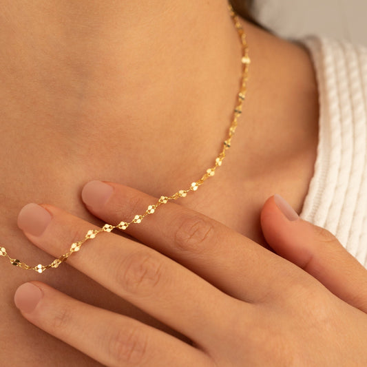 925 Sterling Silver Anchor Chain Necklace