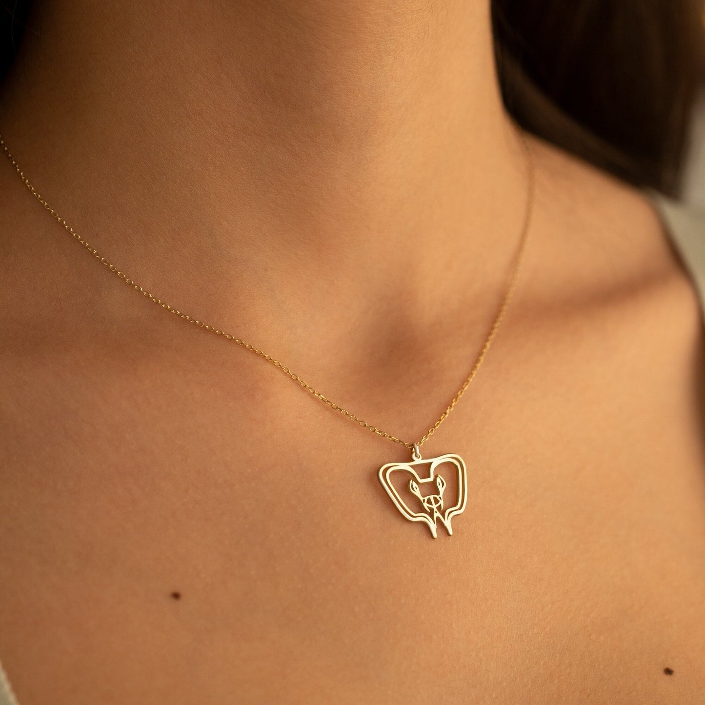 925 Sterling Silver Egypt Jewelry Apophis Necklace