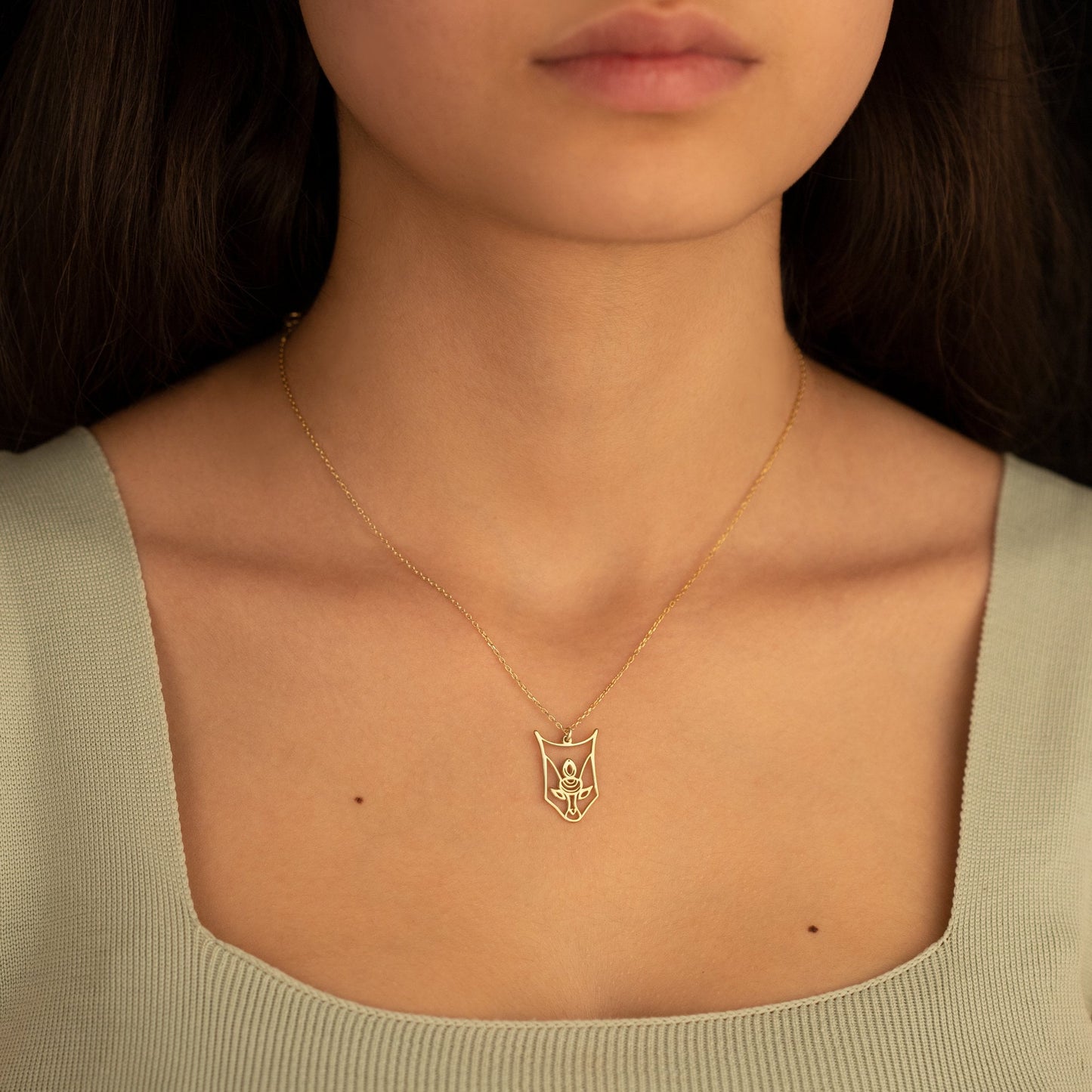 925 Sterling Silver Egypt Jewelry Bastet Necklace