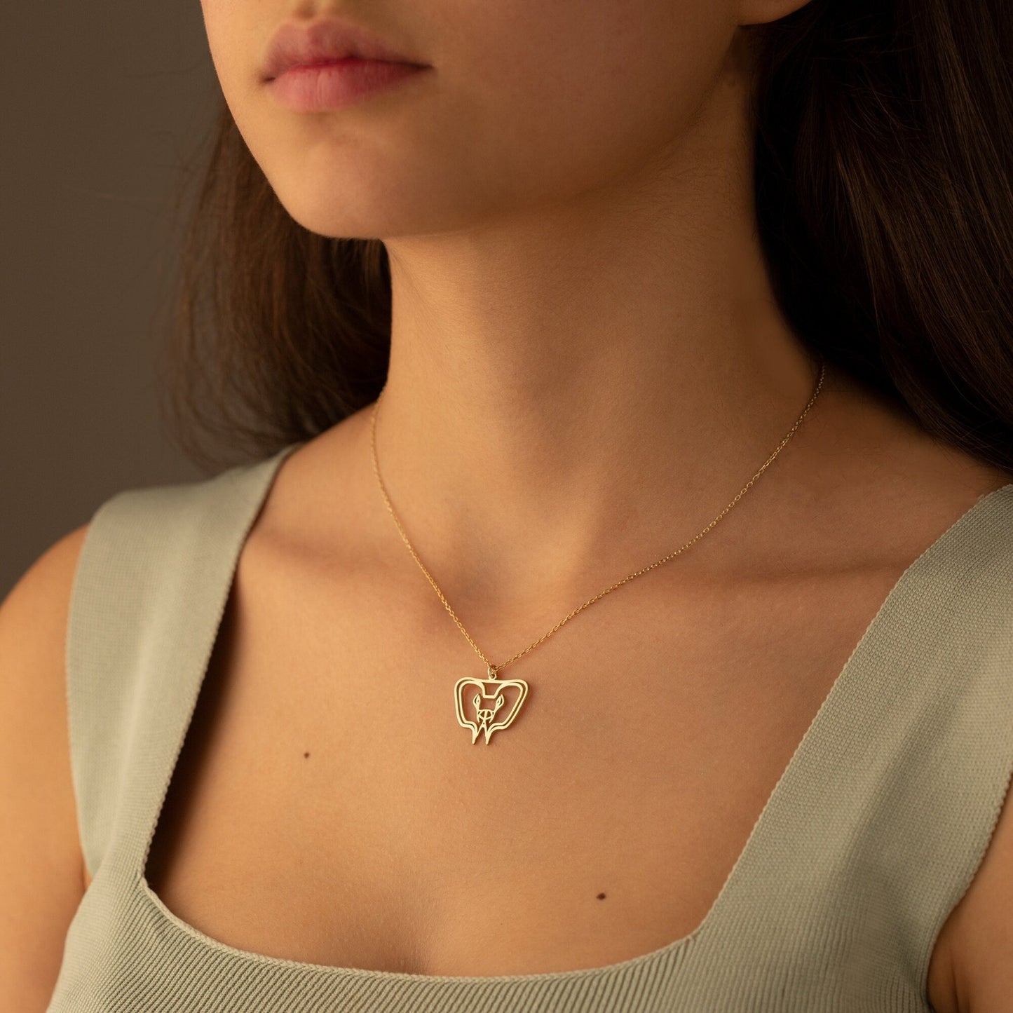 925 Sterling Silver Egypt Jewelry Apophis Necklace