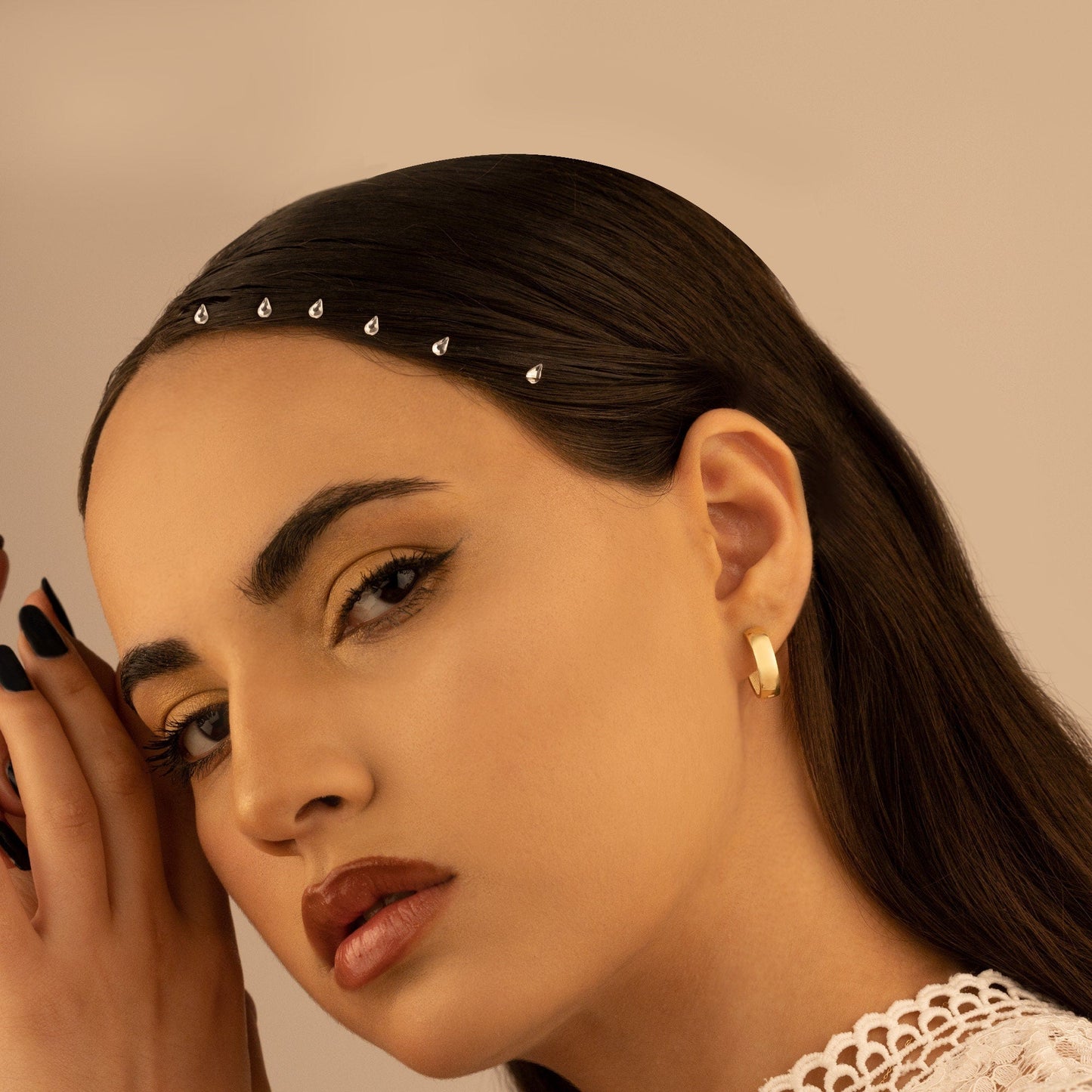 925 Sterling Silver 18mm Thick Big Hoop Huggie Earrings