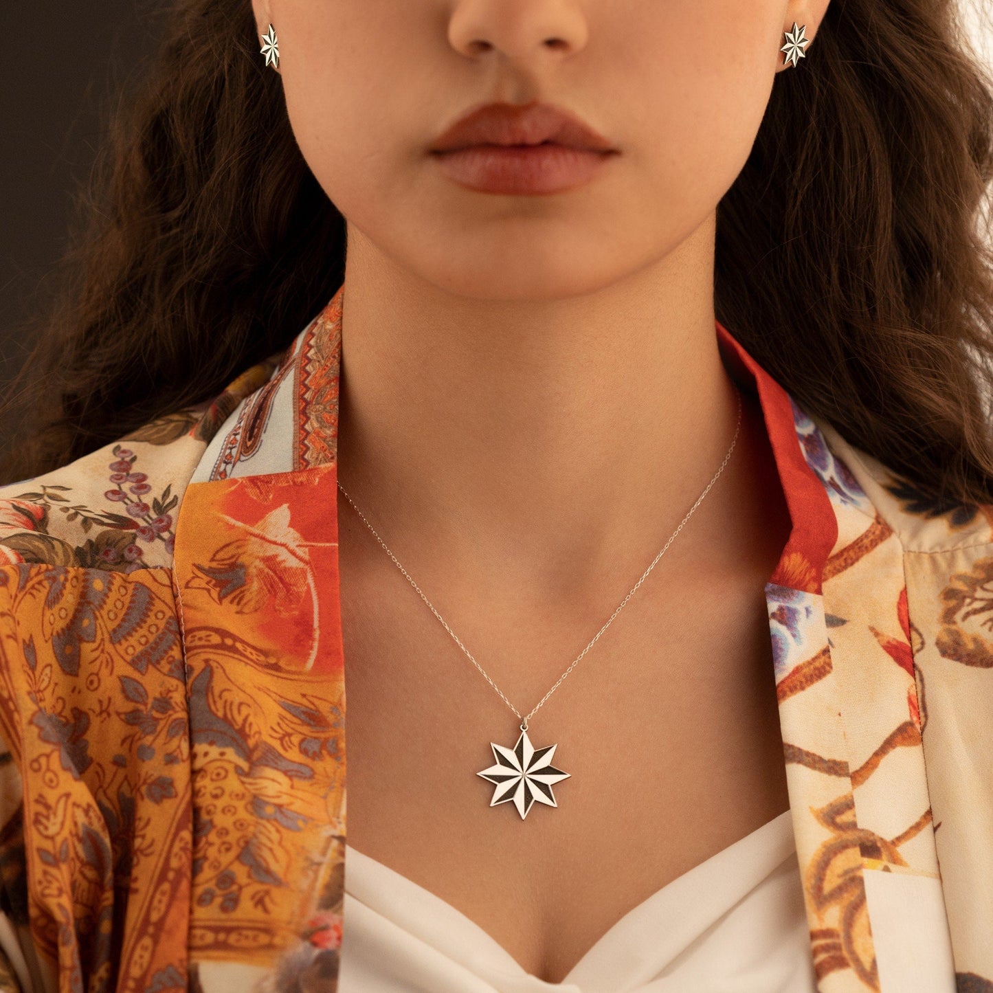 925 Sterling Silver Star Earring for Women