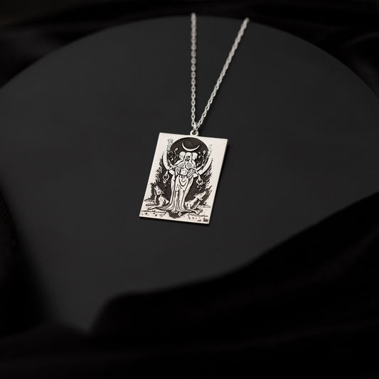 925 Sterling Silver Hecate Necklace