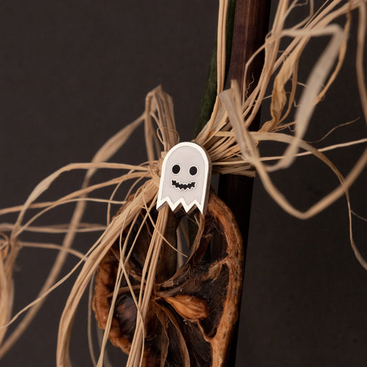 Enamel Tiny Ghosts Earrings