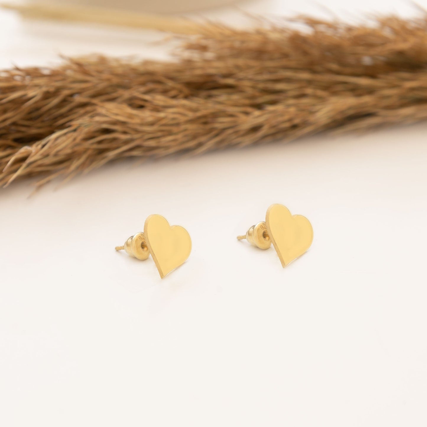 925 Sterling Silver Heart Earring