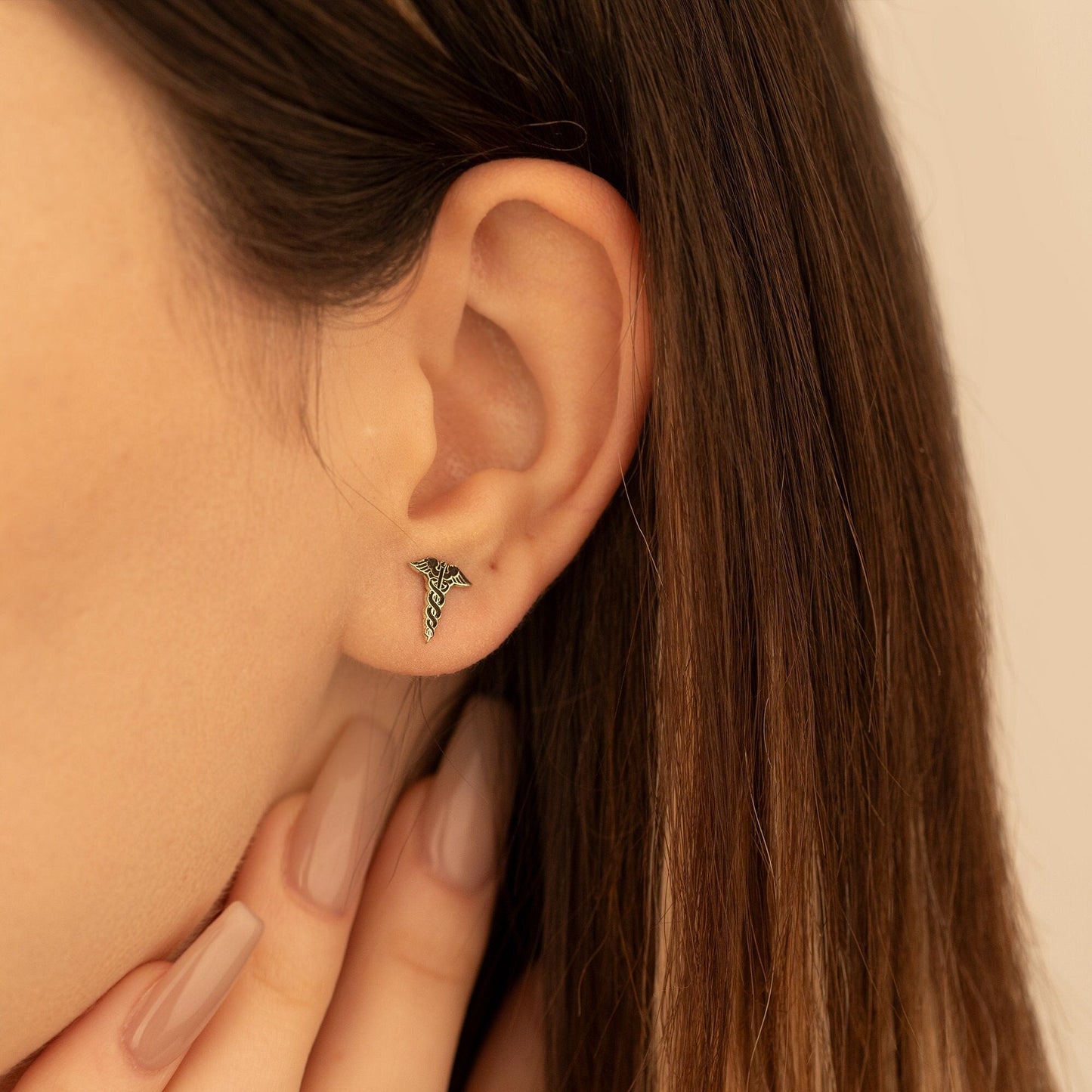 925 Sterling Silver Twelve Olympians Stud Earrings