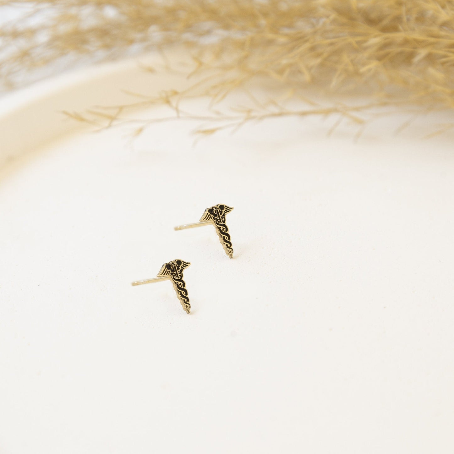 925 Sterling Silver Twelve Olympians Stud Earrings