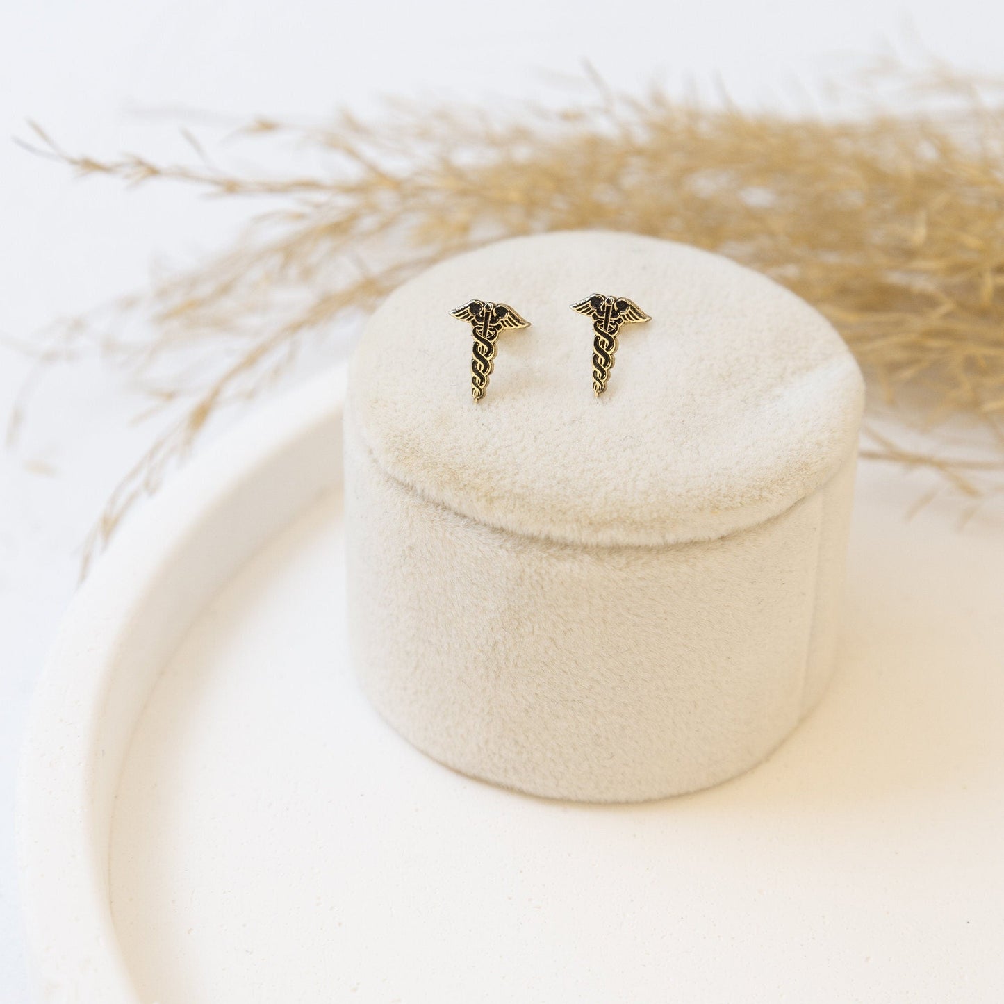 925 Sterling Silver Twelve Olympians Stud Earrings