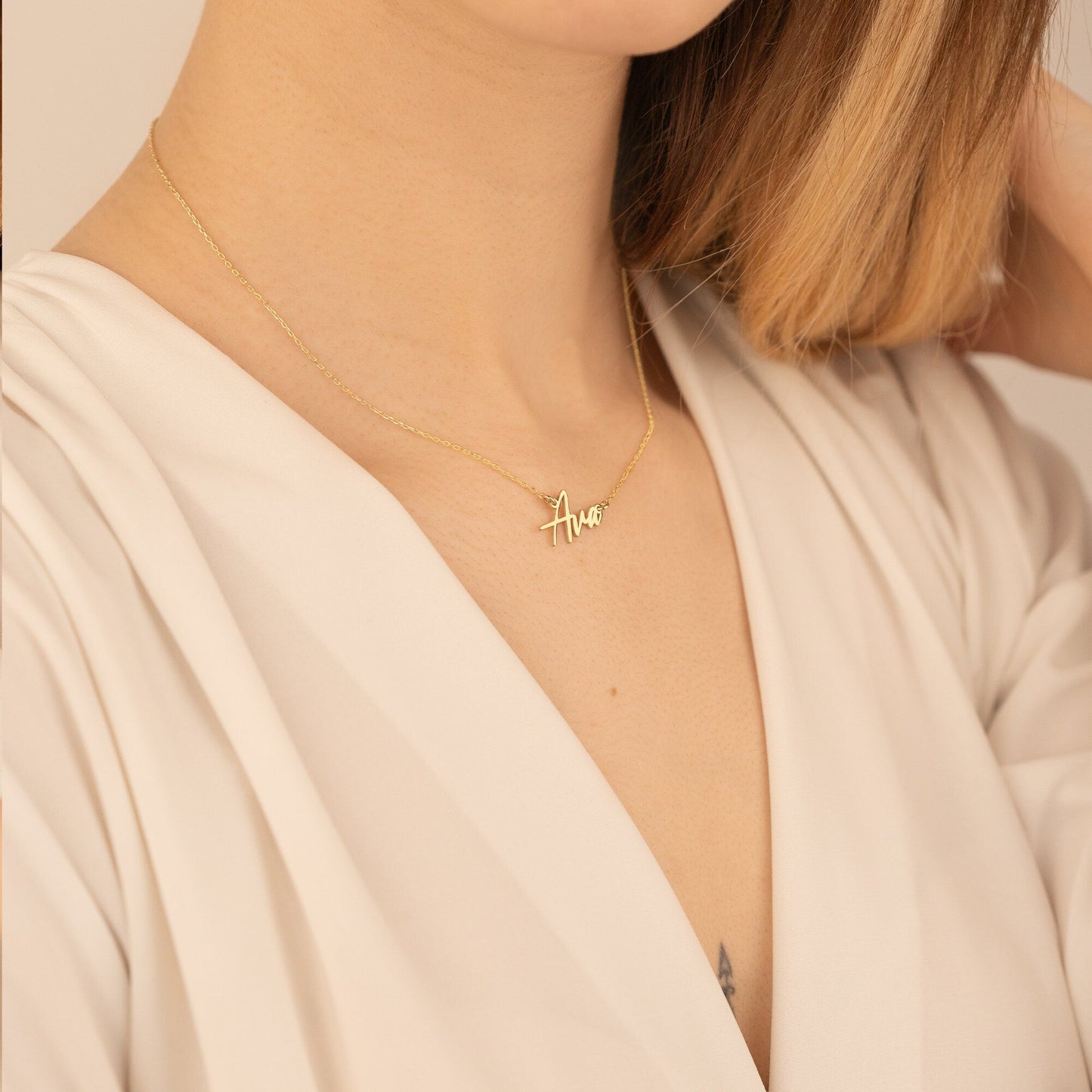 925 Sterling Silver Name Necklace