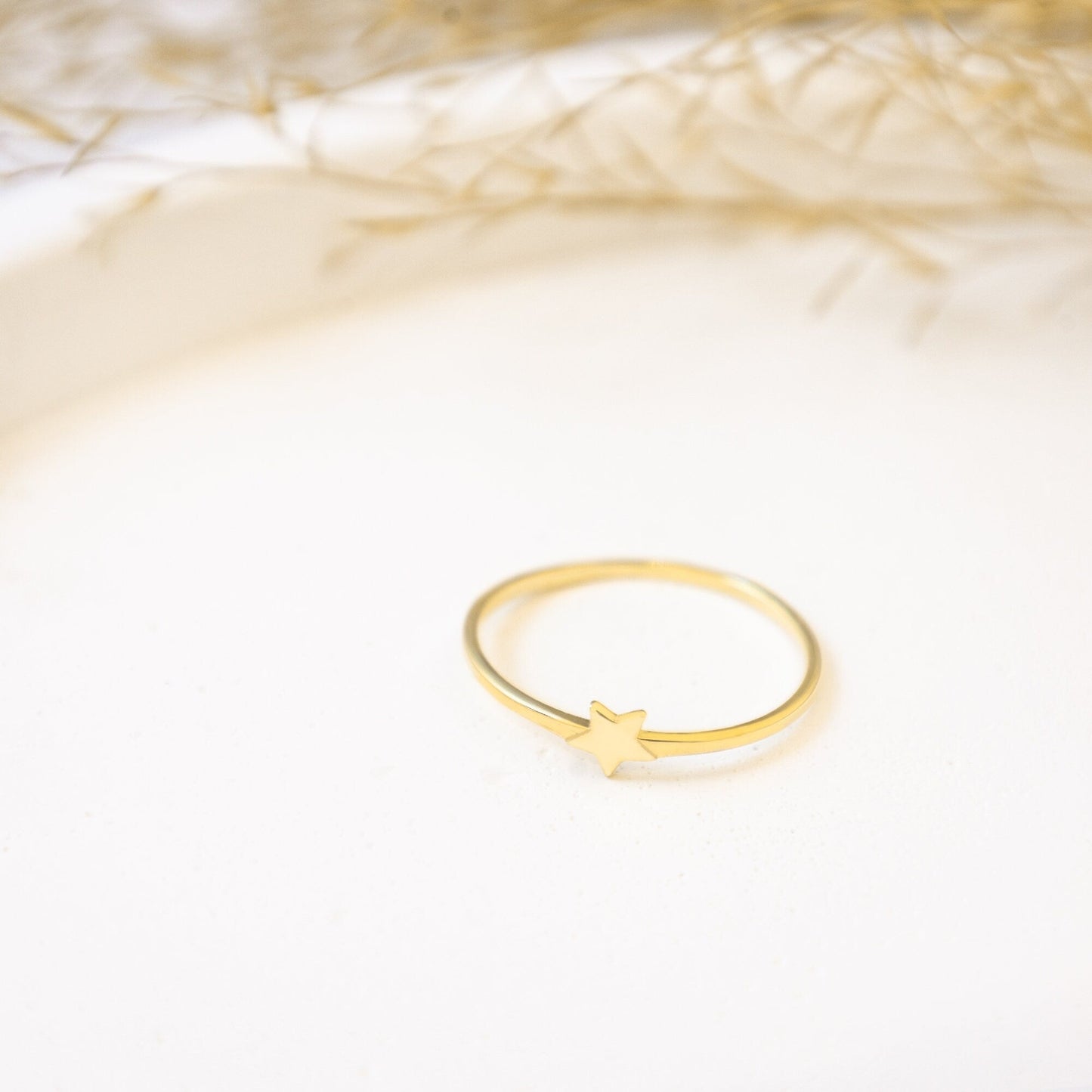 925 Sterling Silver Tiny Star Ring
