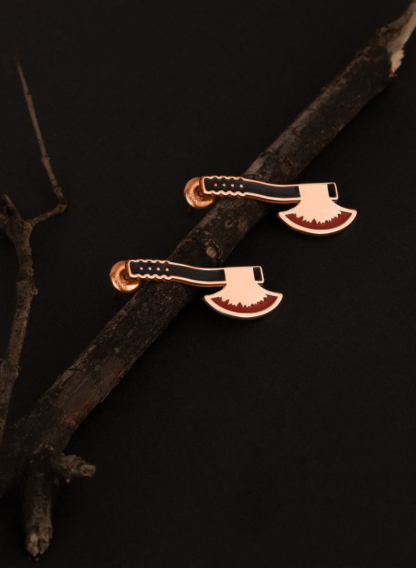 Knife Earrings - Bloody Ax Earrings - Cleaver Earrings - Halloween Jewelry