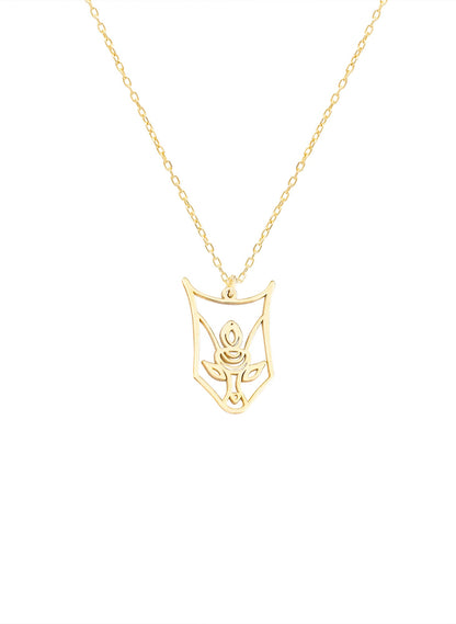 925 Sterling Silver Egypt Jewelry Bastet Necklace