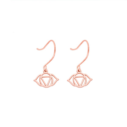 925 Sterling Silver Third Eye Chakra Earring