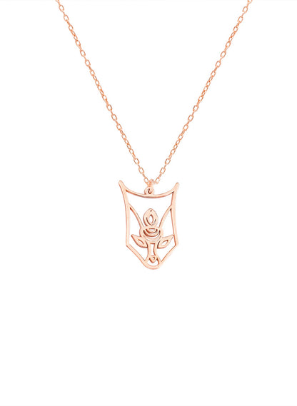 925 Sterling Silver Egypt Jewelry Bastet Necklace