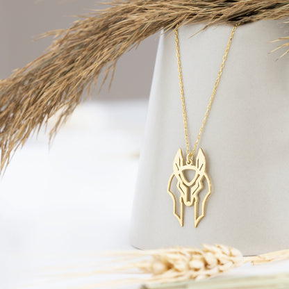 925 Sterling Silver Egypt Jewelry Anubis Necklace