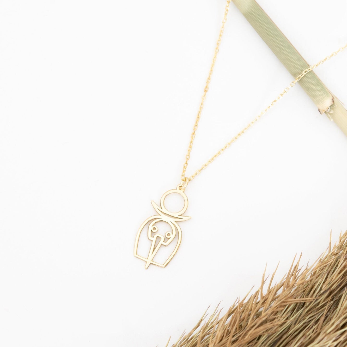 925 Sterling Silver Egypt Jewelry Thoth Necklace