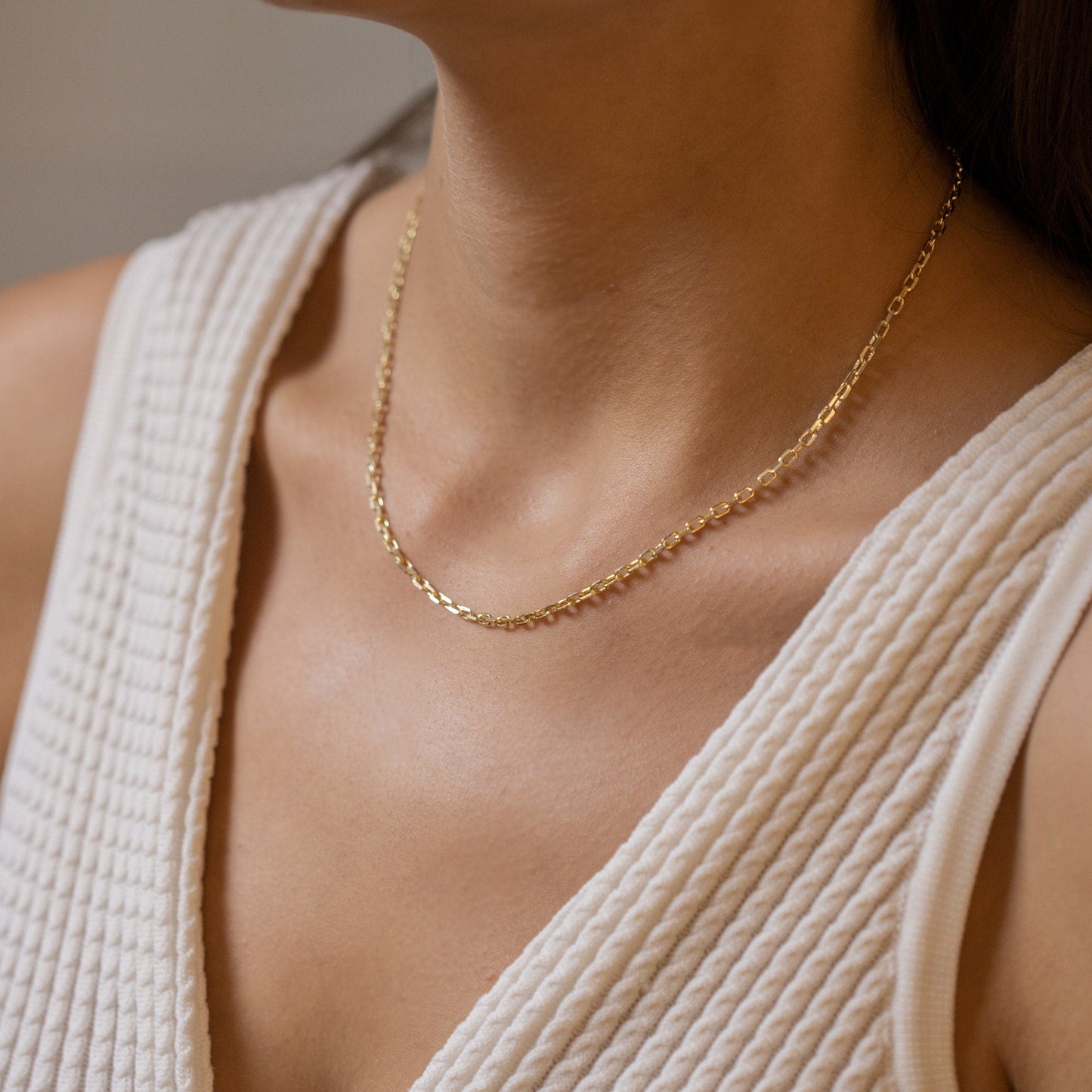 925 Sterling Silver Bold Link Chain Necklace