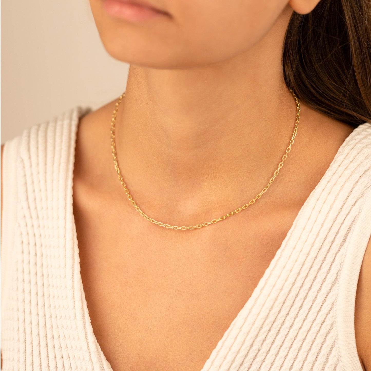925 Sterling Silver Bold Link Chain Necklace