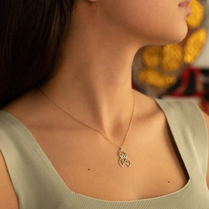 925 Sterling Silver Egypt Jewelry Ra Necklace