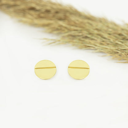 925 Sterling Silver Circle Ear Jacket Earring
