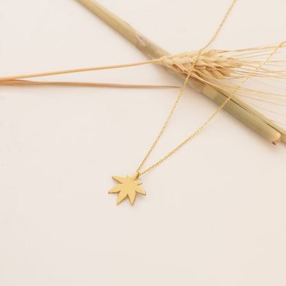 925 Sterling Silver Leaf Necklace