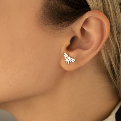 925 Sterling Silver Legend Of Zelda Earring