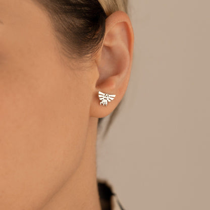 925 Sterling Silver Legend Of Zelda Earring