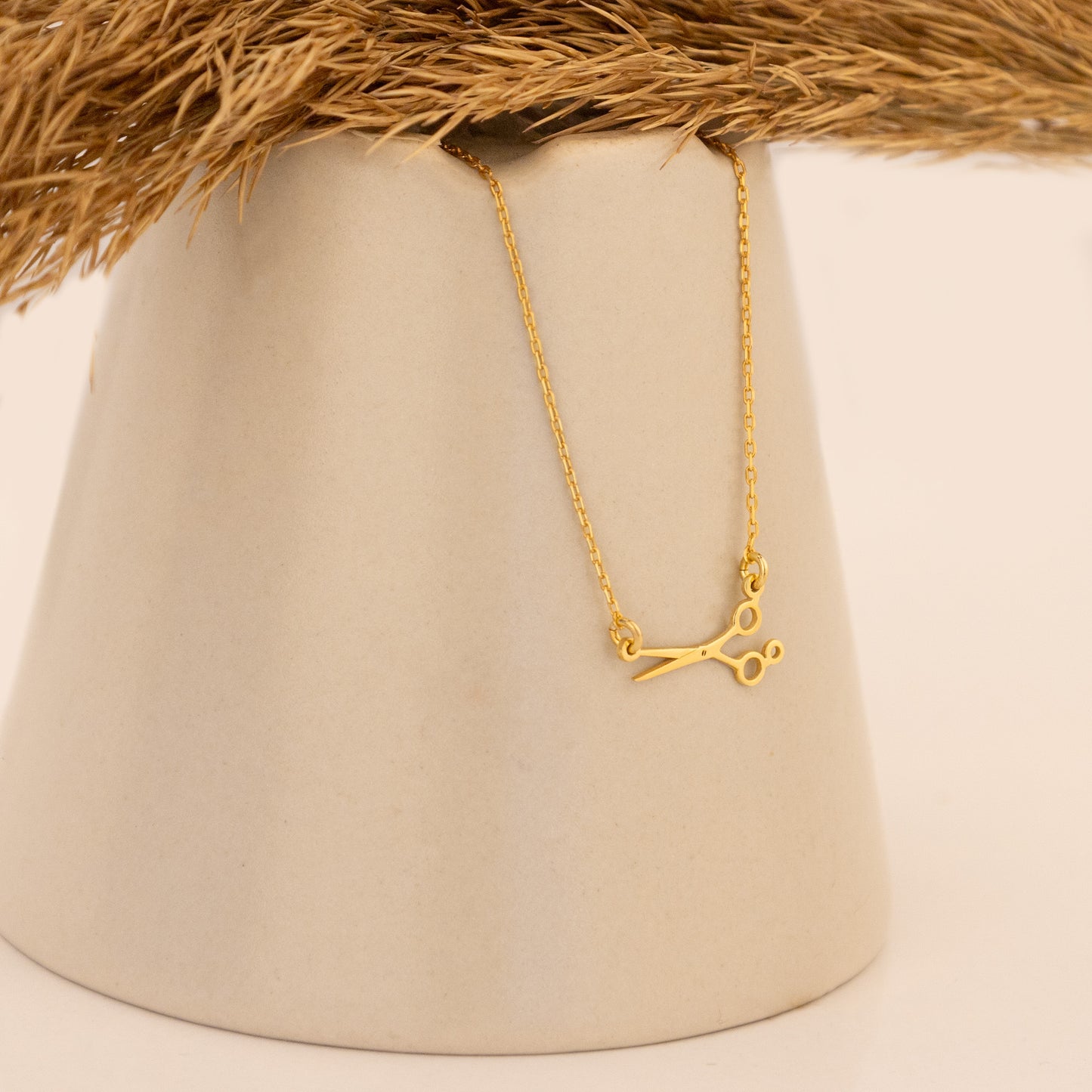 Dainty Scissors Necklace | Tiny Lesbian Jewelry, WLW pride necklace, Gold Scissors Necklace, Lesbian Pride Jewelry, Silver Scissors Necklace