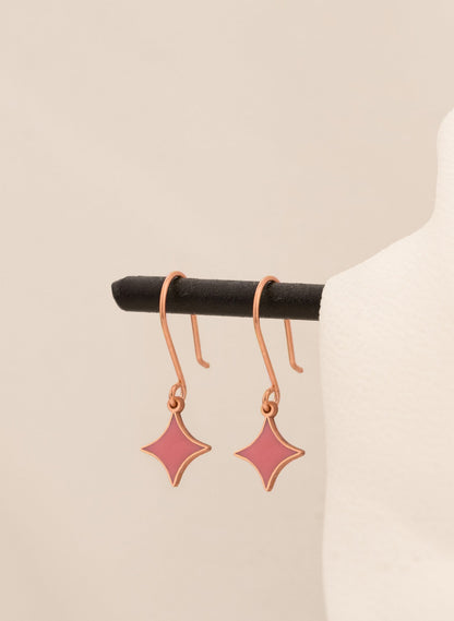 925 Sterling Silver Shining Star Earring
