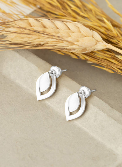 925 Sterling Silver Teardrop Ear Jackets Earrings
