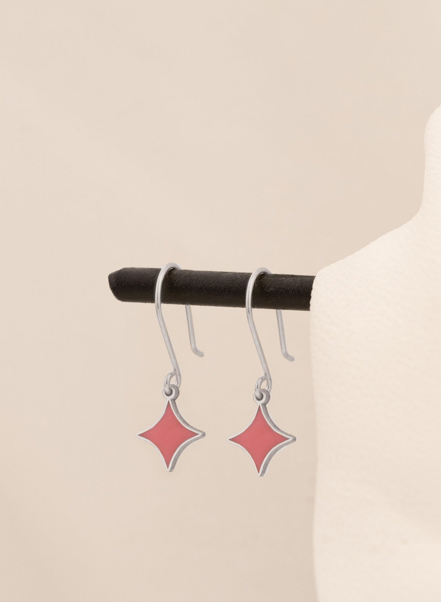 925 Sterling Silver Shining Star Earring