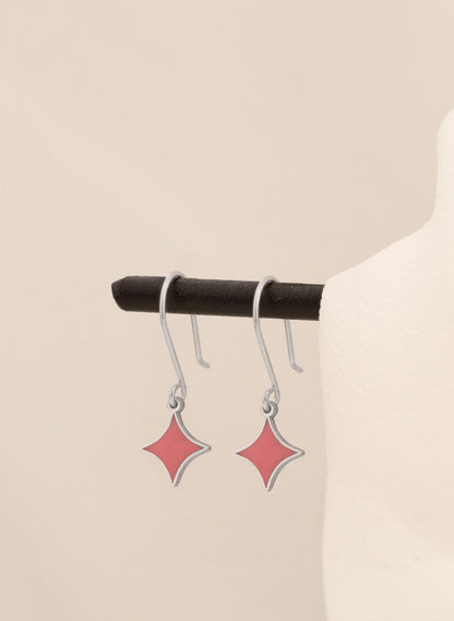 925 Sterling Silver Shining Star Earring